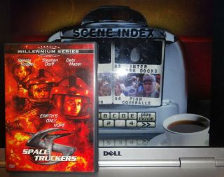 Space Truckers DVD Rare OOP 1999 Sci - Fi Dennis Hopper Stephen Dorff 2