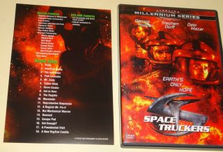 Space Truckers DVD Rare OOP 1999 Sci - Fi Dennis Hopper Stephen Dorff 4