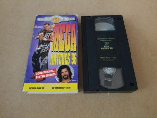 Wwf Mega Matches 96 1996 Vhs Coliseum Video Wwe Rare Wf504 In Your House