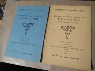 2 Rare 1948 Cartophilic Card Ref.  Books No 9 11 Lambert Butler W.  D.  & H.  O.  Wills