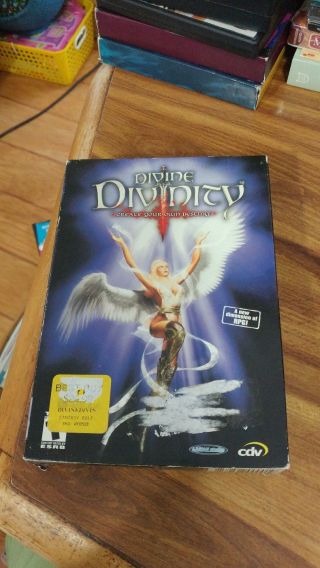 Divine Divinity (pc,  2002) Box Computer Pc Windows Rare Complete