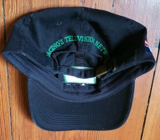 RARE TVG RACING TV NETWORK PROMO HAT - HORSE TELEVISION CHANNEL TRACK DERBY 3