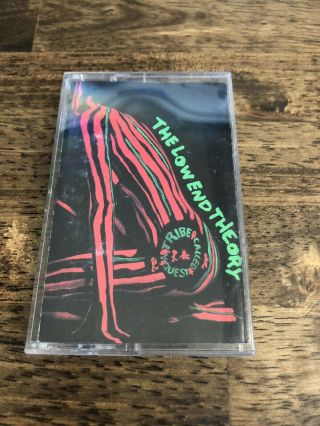 A Tribe Called Quest The Low End Theory Cassette Tape Rare De La Soul Q - Tip