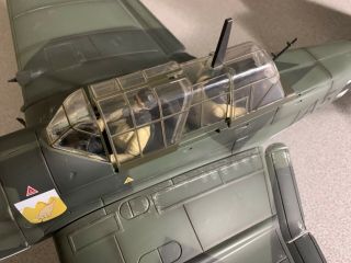 21st Century Toys WWII German Luftwaffe Stuka Dive Bomber 1:18 HTF RARE Complete 2