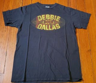Rare Vintage Debbie Does Dallas Movie Promo T - Shirt Adult Porn Film Football 69