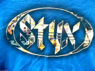 Vintage Styx Concert Shirt Very Rare (size L)