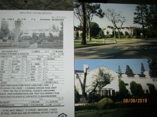 Rare Lucille Ball Desi Arnaz House Mls Listing & 2 Photos Of How It Looked Then
