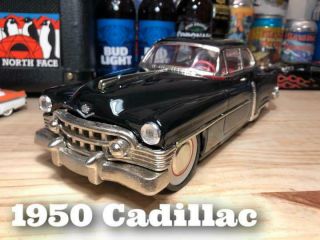 @ Cadillac Japan Tin Toy Blik Black Car Vintage Rare Antique Box Masudaya Nomura