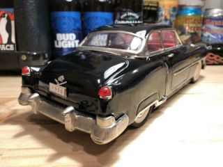 @ Cadillac Japan Tin Toy Blik Black Car Vintage Rare Antique Box masudaya nomura 3