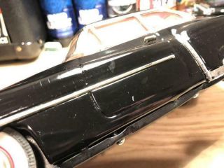 @ Cadillac Japan Tin Toy Blik Black Car Vintage Rare Antique Box masudaya nomura 5