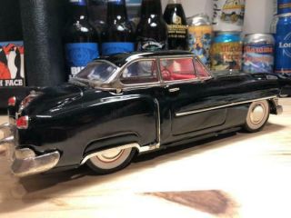 @ Cadillac Japan Tin Toy Blik Black Car Vintage Rare Antique Box masudaya nomura 7