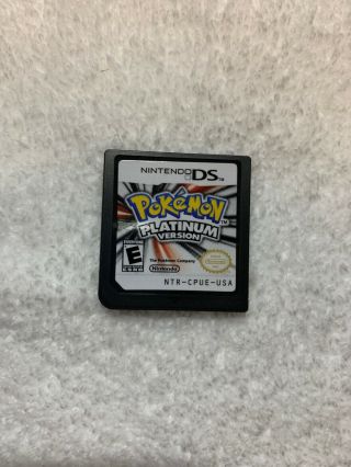 Pokemon - - Platinum Version (nintendo Ds,  2009) Cart Only Authentic Rare