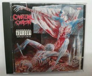 Cannibal Corpse - Tomb Of The Mutilated Cd [brutal Death Metal] Extremely Rare Oop