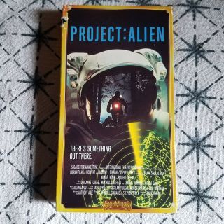 Project: Alien Rare Vhs Sci - Fi Cult