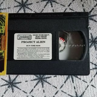 Project: Alien Rare VHS sci - fi cult 3