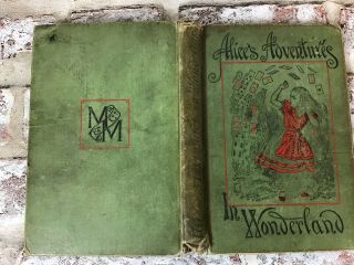 RARE 1894 EDITION ALICE ' S ADVENTURES IN WONDERLAND.  LEWIS CARROLL & JOHN TENNIEL 6