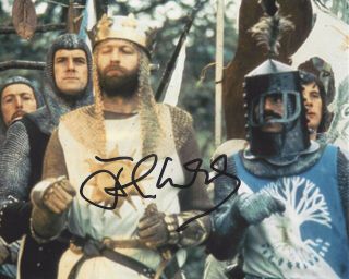 Rare John Cleese Signed Autographed 8x10 Photo - Monty Python Holy Grail A