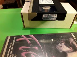 FIEND.  VERY RARE 1982 VHS RELEASE FROM FORCE VIDEO 5