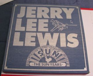 Jerry Lee Lewis The Sun Years,  Sun 102,  12 Vinyl Lp Record Box Set Rare Import