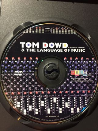 Tom Dowd & The Language Of Music A Film By Mark Moormann DVD Rare 3