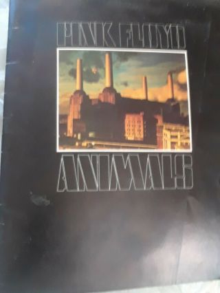 1977 Pink Floyd Animals Concert Tour Book Booklet Photos Pictures Rare