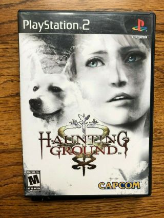 Haunting Ground Rare Sony Ps2 Playstation 2 Game Complete