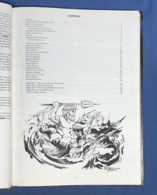 Rare True First Edition AD&D Deities & Demigods w/CTHULHU & MELNIBONÉAN (Elric) 3