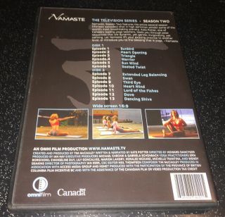 Namaste Yoga Practice Kate Potter The Television Series Season 2 Rare OOP 2 DVD 2