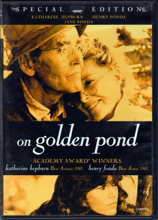 On Golden Pond The Classic Movie A Dvd Of Family Drama With Jane Fonda Rare Oop