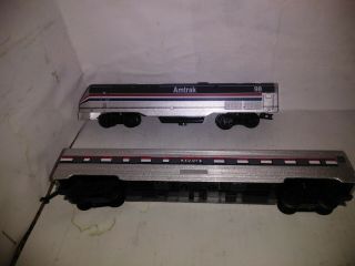 Ray N Scale DieCast battery operated Trains Rare Amtrak 5