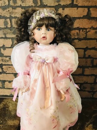 23” Rare Sasha Marie Osmond/Racheal Scott Porcelain Reborn Toddler doll 375/500 2