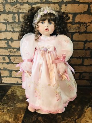 23” Rare Sasha Marie Osmond/Racheal Scott Porcelain Reborn Toddler doll 375/500 3