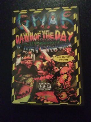Gwar Dawn Of The Day Dvd Rare & Oop Dave Brockie Heavy Metal Records Blade Video
