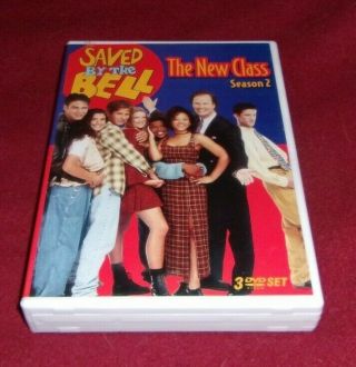 Saved By The Bell - The Class: Season 2 Rare Oop 3 Dvd Box Set Second