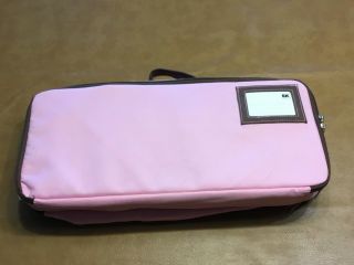 $80 Pink Ek Success Scrapbook Tool Bag Trimmer Scissor Rare Pre - Owned