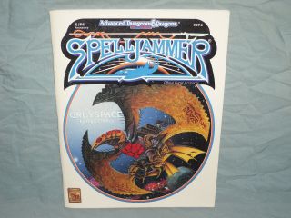 Ad&d 2nd Ed Spelljammer Accessory - Sjr6 Greyspace (rare - And Exc, )