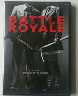 Battle Royale (2012) Dvd - Directors Cut - Rare,  Oop - Beat Takeshi