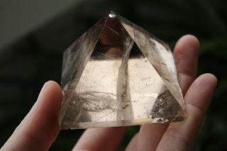 Top Best Natural Rare Hair Crystal Pyramid Healing 187g