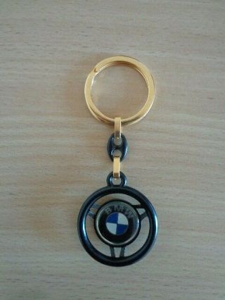 Vintage Rare Keychain Keyring Porte - Clés Schlusselanhanger Bmw