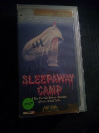 Sleepaway Camp Vhs Media Slasher 80s Horror Rare