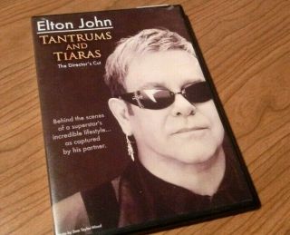 Elton John - Tantrums And Tiaras (dvd,  2008) Rare Oop