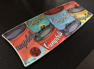 RARE ANDY WARHOL CAMPBELL ' S SOUP ROSENTHAL SERVING TRAY 2
