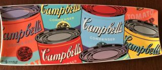 RARE ANDY WARHOL CAMPBELL ' S SOUP ROSENTHAL SERVING TRAY 3