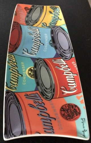 RARE ANDY WARHOL CAMPBELL ' S SOUP ROSENTHAL SERVING TRAY 4