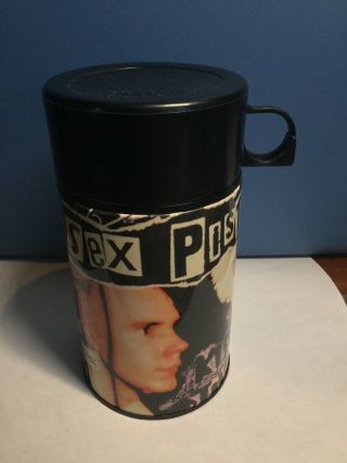 Rare Neca Sex Pistols Punk Rock Lunchbox Thermos 6.  25” Length - Thermos Only