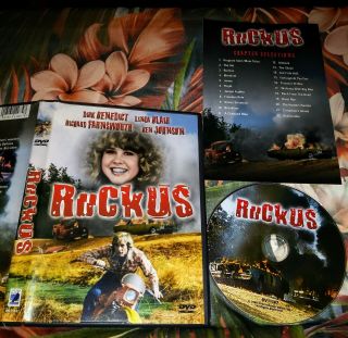 Ruckus (dvd 2000) Oop Very Rare - Authentic Anchor Bay - Linda Blair From 1980 Vg/ws