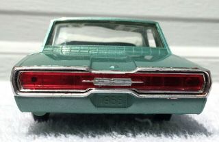 Rare Metallic Turquoise 1966 Ford Thunderbird Promo Car by AMT.  66 Promotional 6