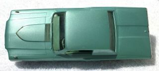 Rare Metallic Turquoise 1966 Ford Thunderbird Promo Car by AMT.  66 Promotional 7