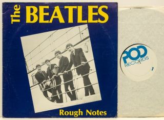 The Beatles Rough Notes Rare Paul Mccartney John Lennon