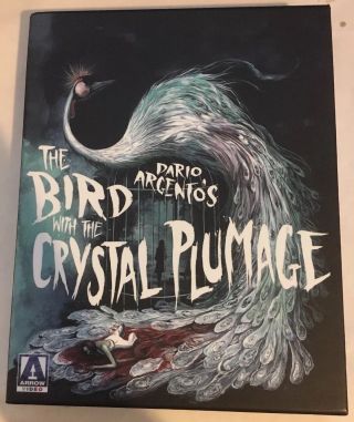 The Bird With The Crystal Plumage (blu - Ray/dvd,  2017,  2 - Disc Set) Arrow Rare Oop
